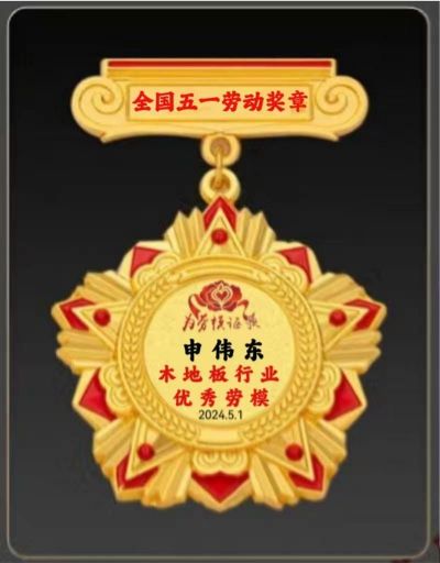 木地板優(yōu)秀行業(yè)優(yōu)秀勞?！陚|